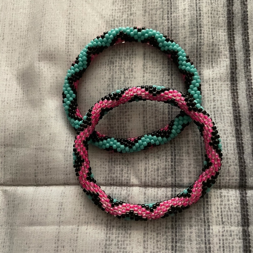 SASHKA Co. beaded bracelets hand crafted in Nepal.